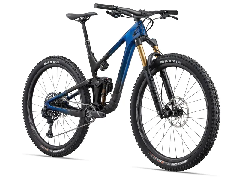 Liv Intrigue Advanced Pro 29 1 Dual Suspension Trail Bike in Dark Blue/Carbon-1